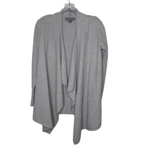 Barefoot Dreams Cozy‎ Chic Cardigan Sweater Women's Size S M Grey Style 436